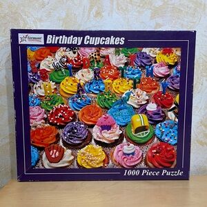 Birthday Cupcakes 1000 Piece Puzzle